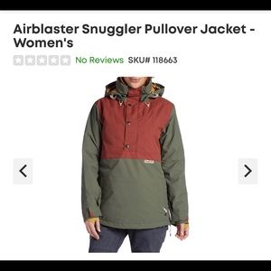 Airblaster Snuggler Pullover Jacket Women's Small
